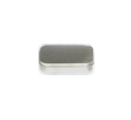 minipilule větší - PL422 - plechová krabička stříbrná matná, obdélník